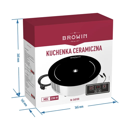 Aragaz ceramic 3200W - 11