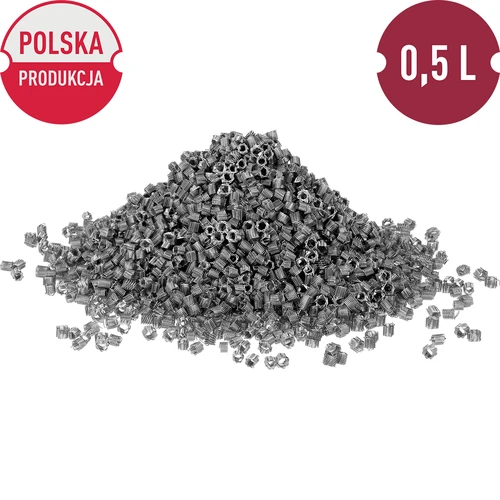 Arcuri prismatice inoxidabile - 0,5 L - 2