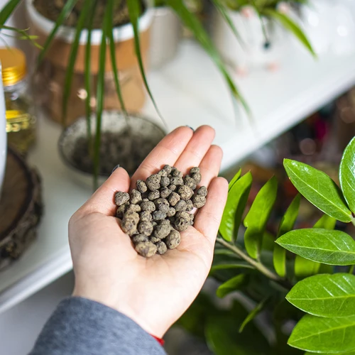 Argilă expandată pentru plante în ghivece, grădinărit și păduri în sticlă, 4-10 mm, 1L - 11