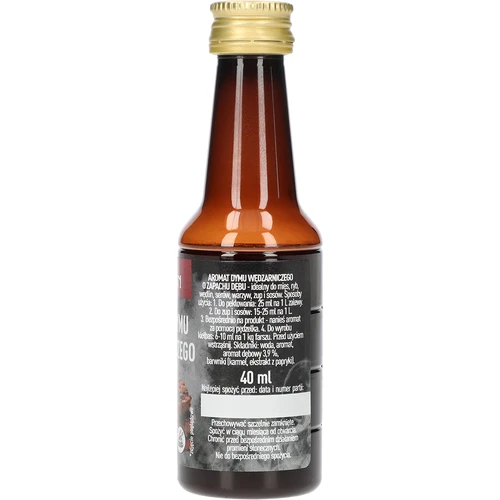 Aromă de fum lichidă pentru afumare – stejar, 40 ml - 2