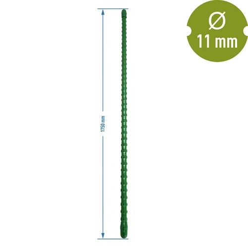 Băț din oțel acoperit cu PE 1,75 m x 11 mm - 2