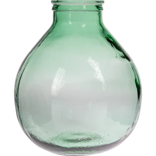 Balon pentru vin 20 L cu gât larg în coș de plastic - 2