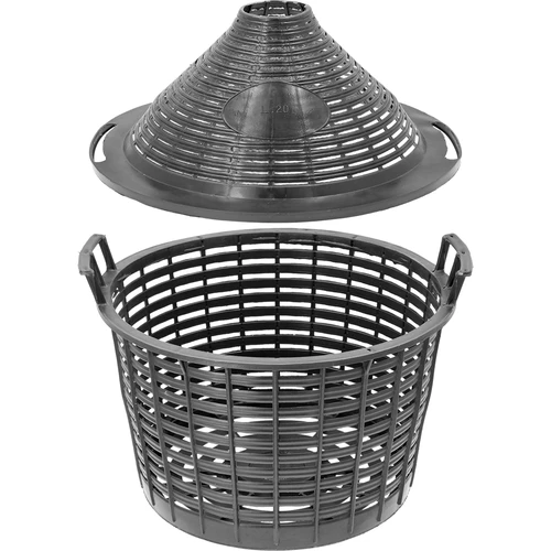Balon pentru vin 20 L în coș de plastic - 6