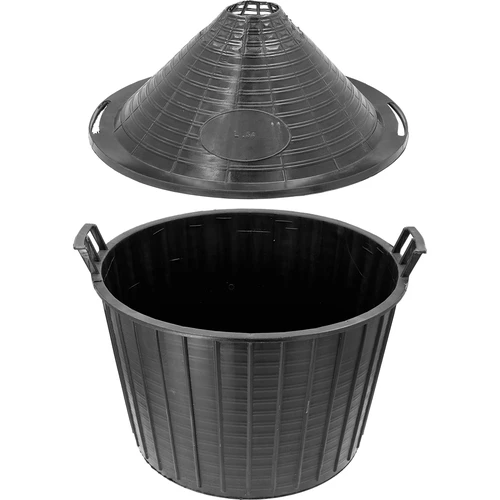 Balon pentru vin 54 L în coș de plastic - 5
