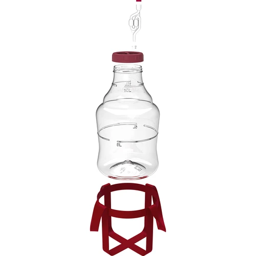Balon pentru vin ușor, incasabil, cu curele, 10 L - 2