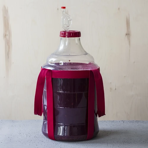 Balon pentru vin ușor, incasabil, cu curele, 25 L - 15