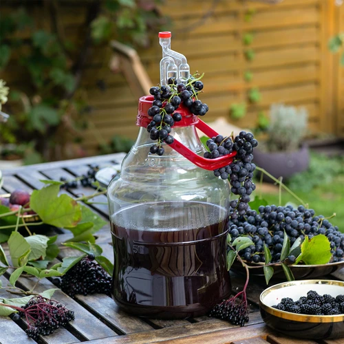 Balon pentru vin ușor, incasabil, cu mâner, 10 L - 8