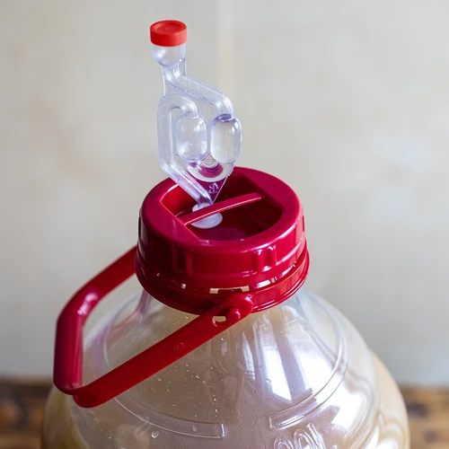 Balon pentru vin ușor, rezistent la spargere, cu mâner, 20 L - 14