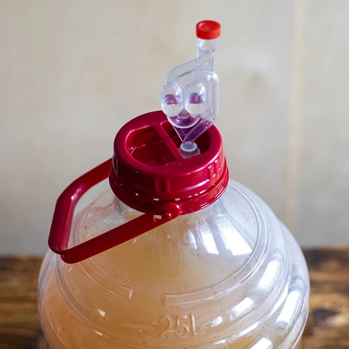 Balon pentru vin ușor, rezistent la spargere, cu mâner, 25 L - 14