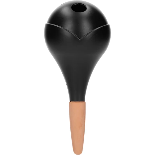 Bilă de irigare pentru plante, neagră mată cu picior ceramic, 400ml - 2