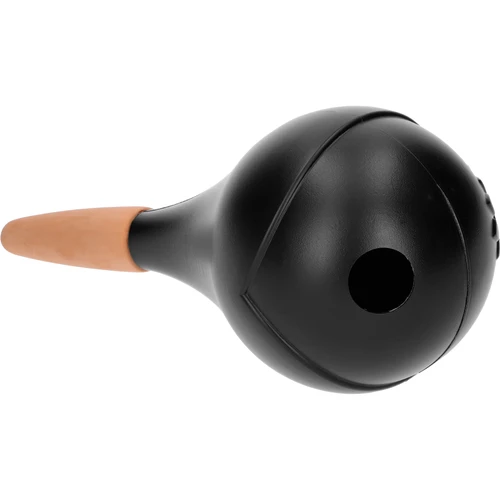 Bilă de irigare pentru plante, neagră mată cu picior ceramic, 400ml - 4