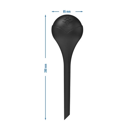 Bile de irigare pentru plante, negre mate, 400 ml, 4 buc. - 5