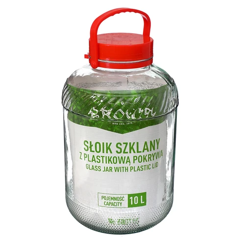 Borcan 10 L cu capac din plastic - 4