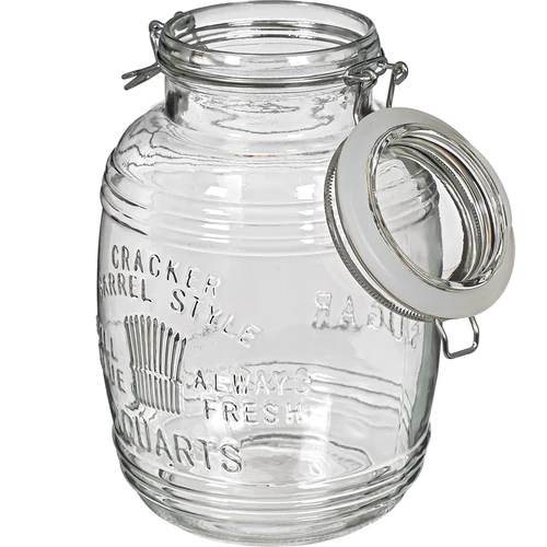 Borcan 3L tip butoi "OLD" cu clemă - 4