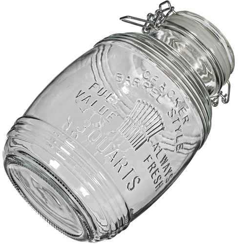 Borcan 3L tip butoi "OLD" cu clemă - 5