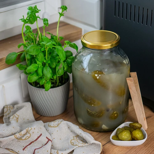 Borcan 4 L cu capac ø 100 - 4