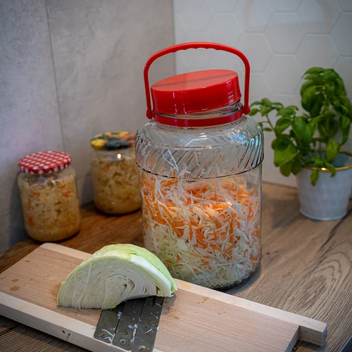 Borcan 5 L cu capac din plastic - 9