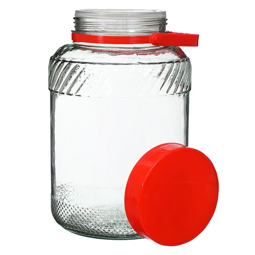 Borcan 5 L cu capac din plastic