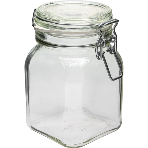 Borcan Comfort 750 ml pătrat. închis ermetic