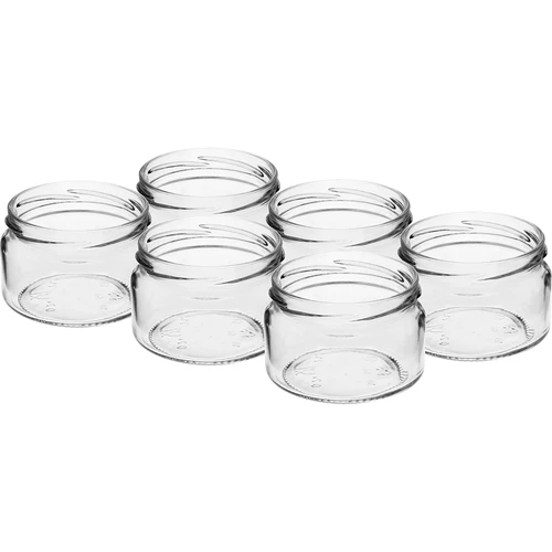 Borcan mic 200ml - cu capac auriu fi 82/6, 6buc. - 4