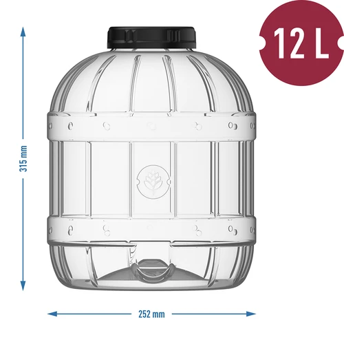 Borcan multifuncțional 12L cu capac - 5