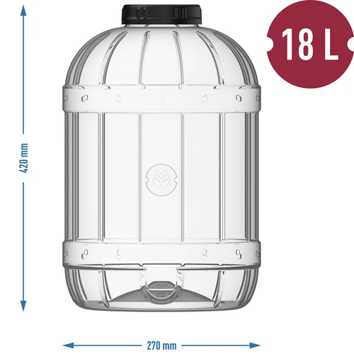 Borcan multifuncțional 18L cu capac - 5