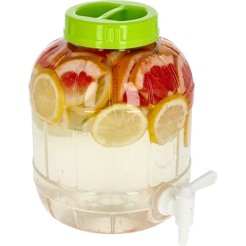 Borcan multifuncțional cu robinet 5L