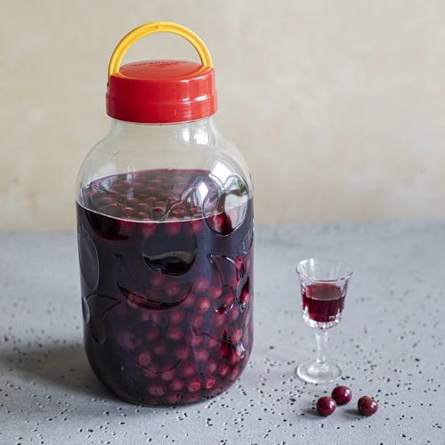 Borcan pentru tincturi 5L și capac cu mâner - 6