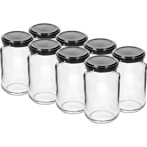 Borcan TO 190ml cu capac colorat fi 53 - 8 buc. - 3