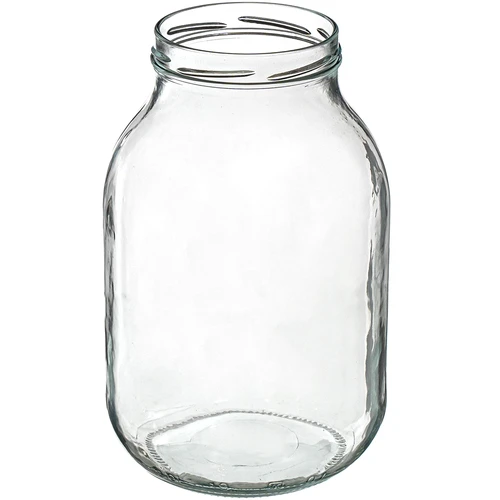 Borcan TO 3 L cu capac de plastic + clești fi 100 - 2
