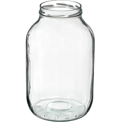 Borcan TO 4 L cu capac de plastic + clești fi 100 - 2
