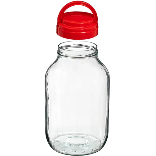 Borcan TO 4 L și capac fi 100 cu mâner - 3