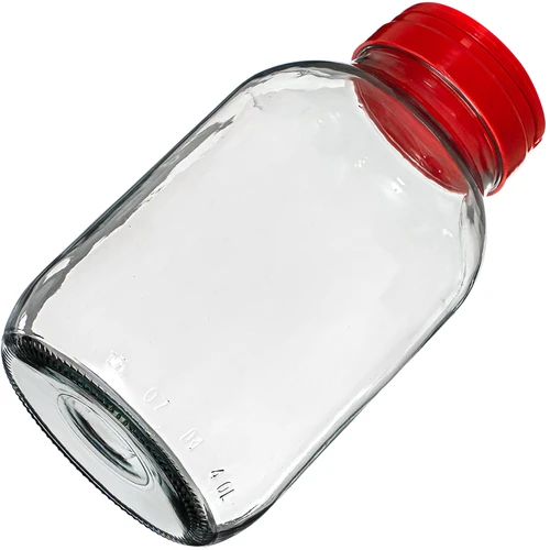 Borcan TO 4 L și capac fi 100 cu mâner - 4