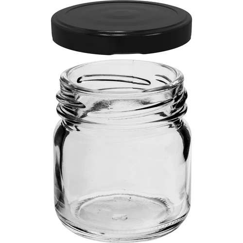 Borcan TO 40 ml cu capac colorat fi 43 - 10 buc. - 3