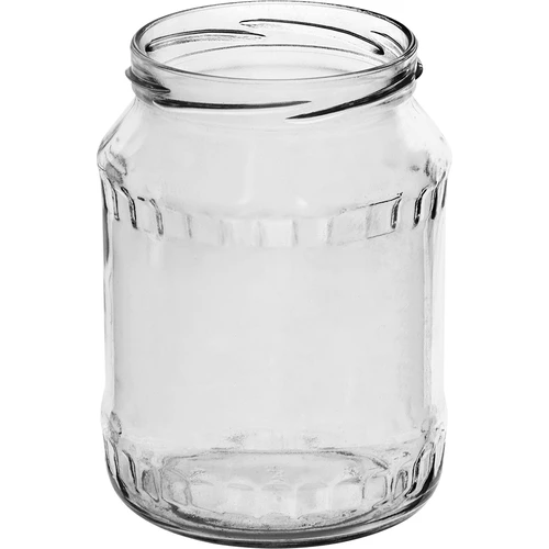 Borcan TO 720 ml cu capac colorat fi 82/6 - 6 buc. - 4