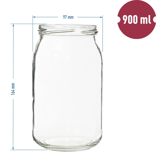 Borcan TO 900ml fi82/6 - 8buc. - 6