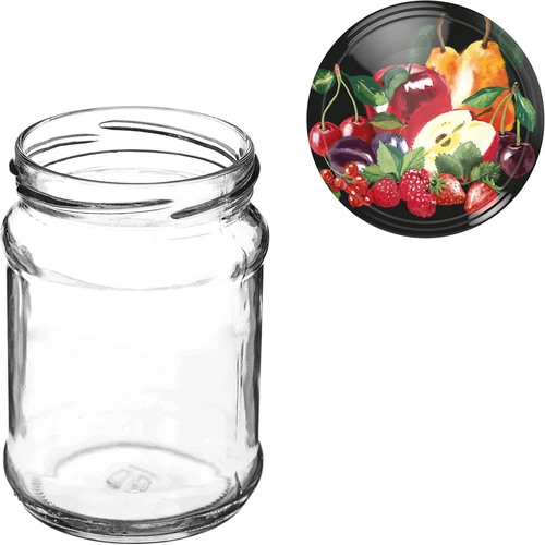 Borcan TO Ćwiartka 250 ml cu capac fi 66 - 6 buc - 8