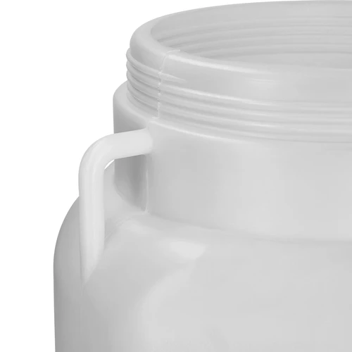 Butoi Pătrat de 30 L, alb, cu mânere, Sterk - 7