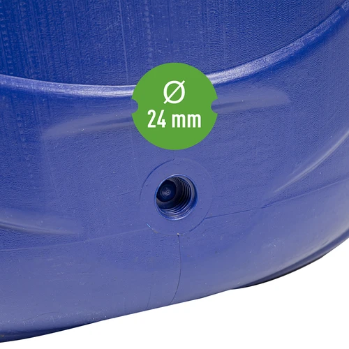 Butoi pentru murături 240 L albastru - 8