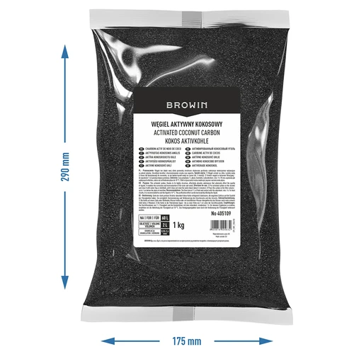 Cărbune activ de cocos 1 kg - 6