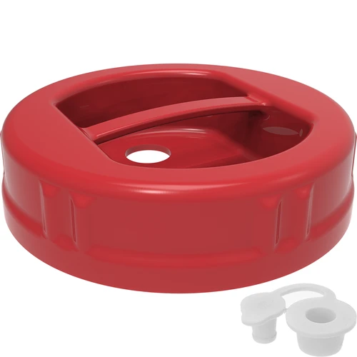 Capac din plastic fi 100 twist-off cu orificiu și dop