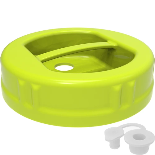 Capac din plastic fi 100 twist-off cu orificiu și dop - 2