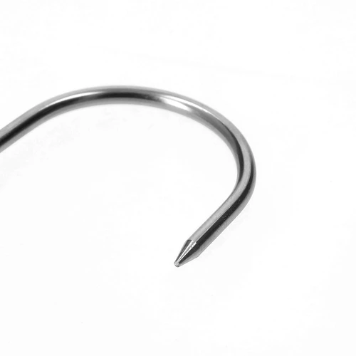 Cârlige pentru afumare - tip S, ascuțite, 3 mm x 100 mm, 5 buc. - 5