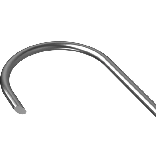 Cârlige pentru afumare – tip S, tăiate la 45°, 5 mm x 150 mm, set 5 buc. - 5
