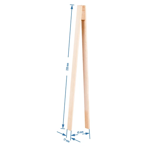Clești din lemn, 22 cm - 2