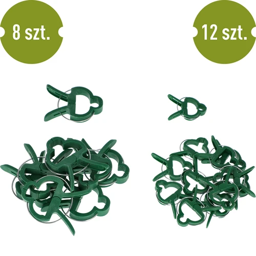 Clipsuri pentru prinderea plantelor 20 buc. (8x mari/12x mici) - 2