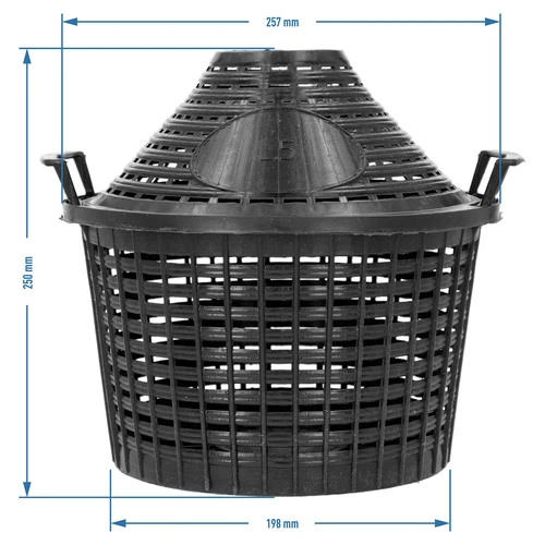 Coș de grădină / pentru balon 5 L - 3