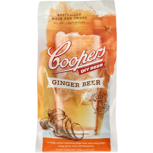 Concentrat Coopers pentru prepararea berii Ginger Beer, 0,5 kg - 2