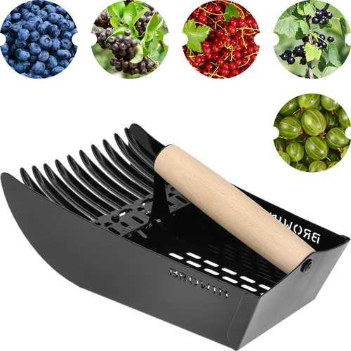 Dispozitiv de cules fructe mici, metalic negru - 2