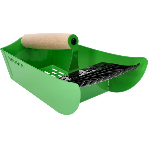 Dispozitiv de cules fructe mici, metalic verde